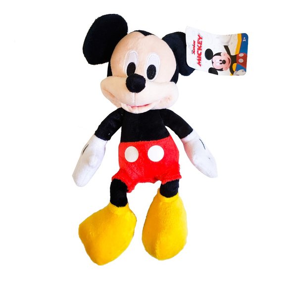 Disney Mickey Mouse and Minnie Plush Set Kids Boys Girls Beanie Stuffed Animal - Picture 4 of 4
